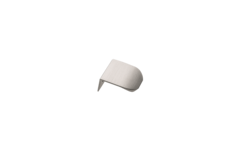 Poignée EDGE ROUND alu asp inox df 20 mm L 40mm 